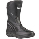 Bike It 'Burhou' All-Seasons Waterproof Black Sports Touring Motorcycle Boot (UK 11 / EUR 45)