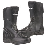 Bike It 'Burhou' All-Seasons Waterproof Black Sports Touring Motorcycle Boot (UK 10 / EU 44)