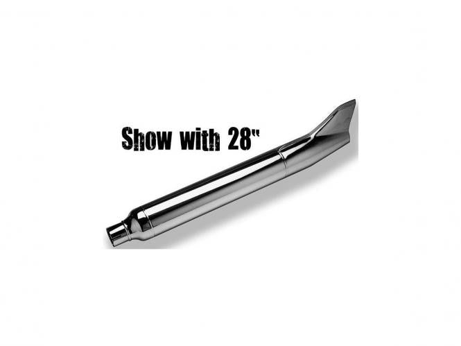 FL-Style Fishtail Muffler Show Chrome