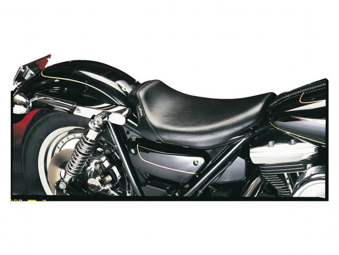 Bare Bones Smooth Solo Seat Black Vinyl