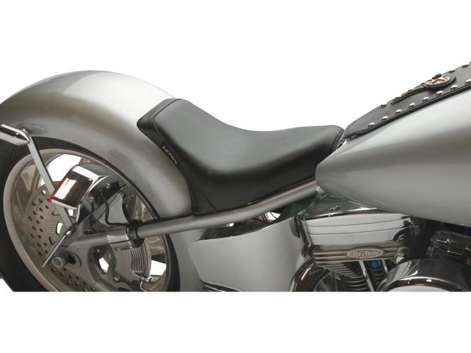 Bare Bones Smooth Solo Seat Black Vinyl