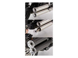 Double Groove Slip-On Muffler 2 in 2 Black Satin
