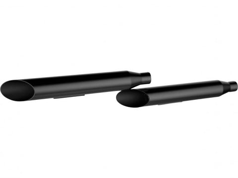 3'' HP-Plus Slash Long Mufflers, Black Black