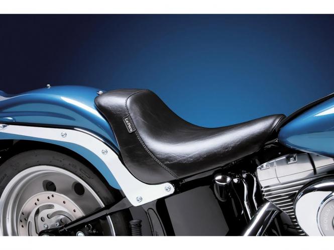 Bare Bones Smooth Solo Seat Black Vinyl