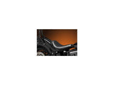 Bare Bones Pleated Stitch Solo Seat Black Vinyl
