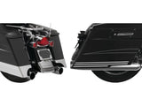 Saddlebag Extension Trim Dual exhaust cut outs
