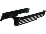 Saddlebag Extension Trim Dual exhaust cut outs