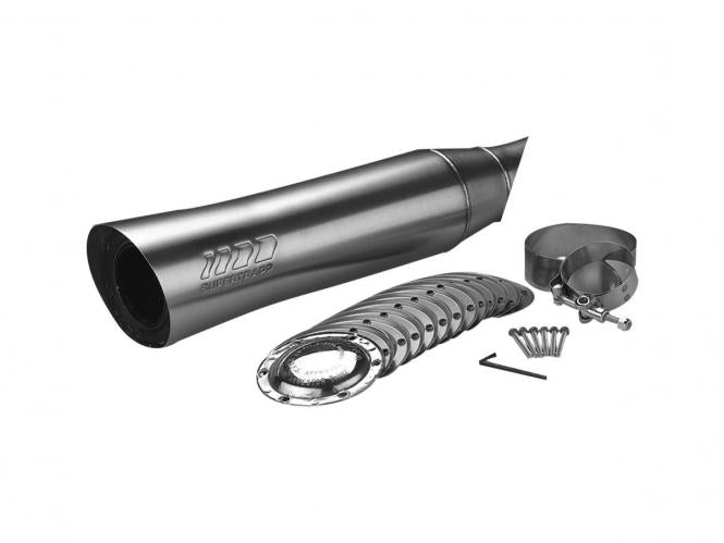 4'' S/C Elite Slip-On Muffler Satin