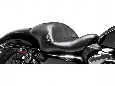 Aviator Up Front Smooth Seat Black Vinyl