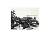 Horizontal Seat Black Dark Brown Alcantara Leather
