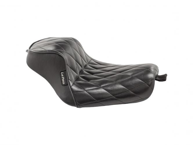 Sprocket Diamond Stitch Seat Black Vinyl