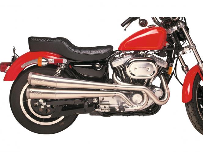 2:2 Megaphone Series Race System Exhaust Polished