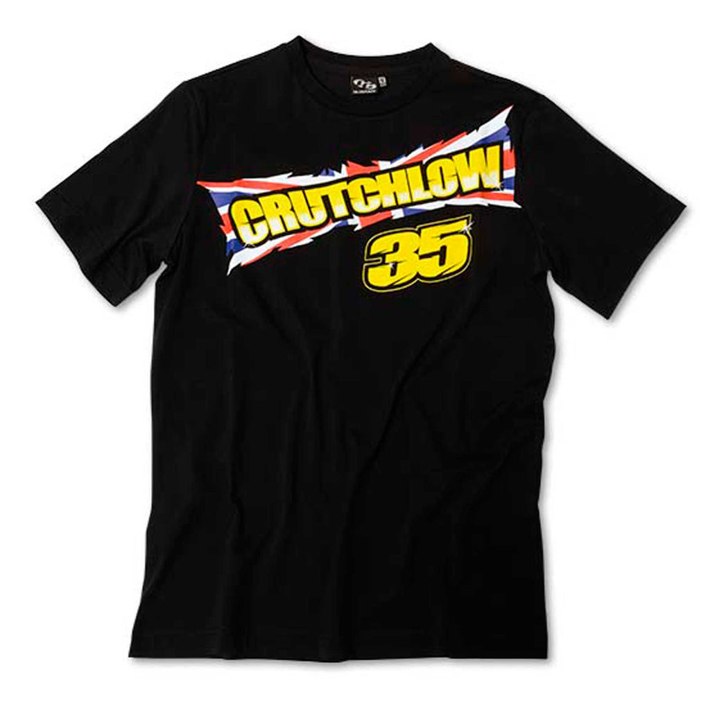 Mens T-Shirt Crutchlow 35 Black Xl