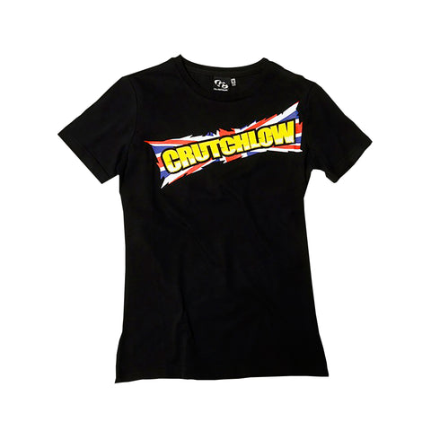 Ladies T-Shirt Crutchlow 35 Black Medium
