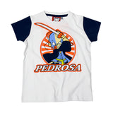 Kids T-Shirt Pedrosa White 26 8/9 Years