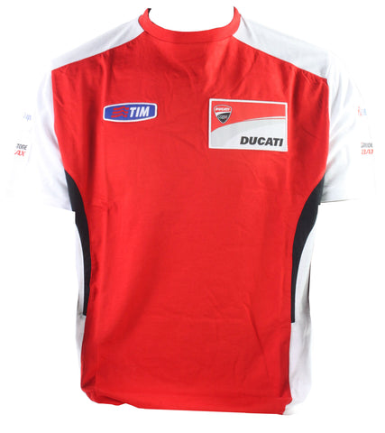 MotoGP Ducati Mens T-Shirt (Small) - Red/White