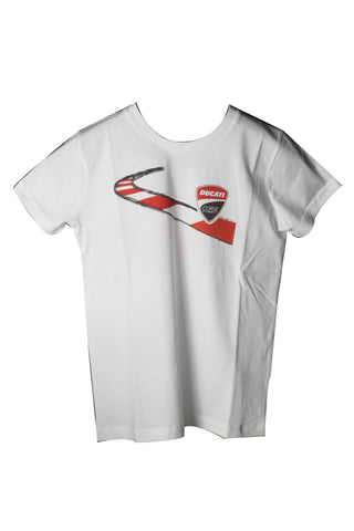 MotoGP Ducati Racing Kids (8-10) T-Shirt (White)