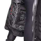 Bike It 'Herm' Motorcycle Waterproof Bomber Jacket - Small