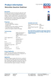 Liqui Moly Motorbike Benzin Fuel Stabiliser - #3041