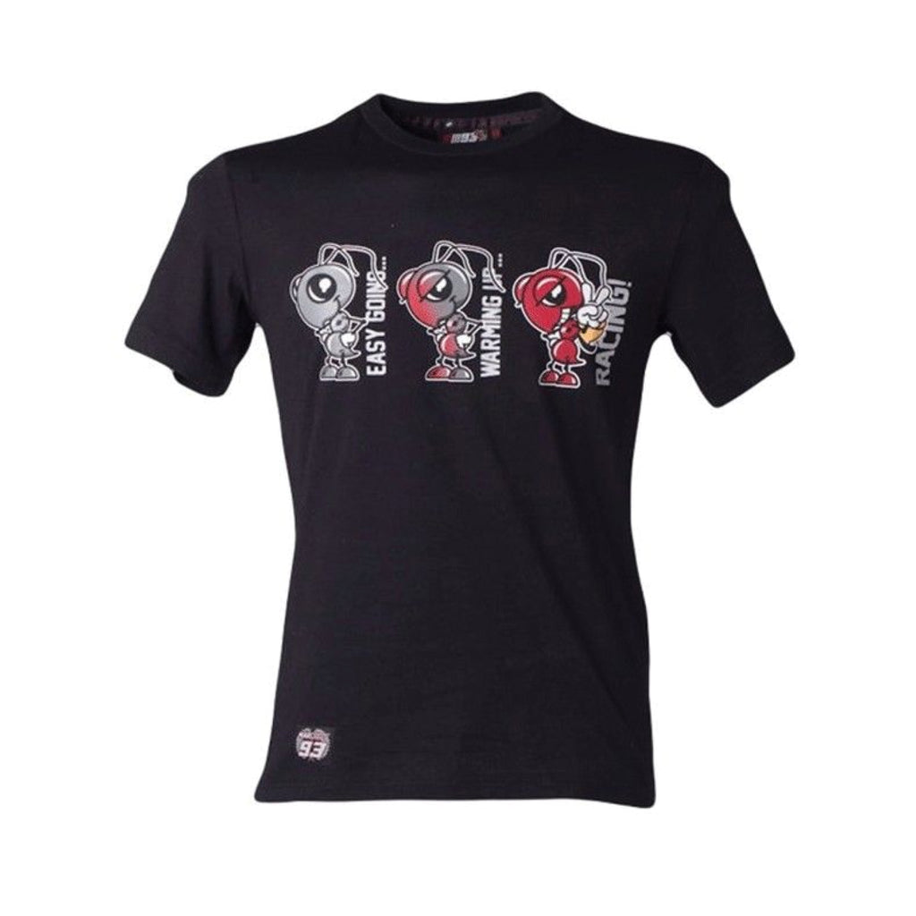 Mens T-Shirt Marquez #93 Easy Going Black Medium