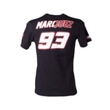 Mens T-Shirt Marquez #93 Easy Going Black Medium