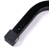 BikeTek Adjustable Front Wheel Chock 17-21'' Front Wheel (Black)
