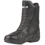 Bike It 'Preto' Black Mid Length Waterproof Motorcycle Boot (UK 11 / EUR 45)