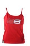 MotoGP Lorenzo 99 Ladies Red Vest (Large)