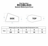 Bike It 'Nautica' Outdoor Motorcycle Rain Cover for Extra Extra Large Motorcycle models