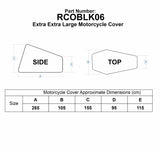 Bike It 'Nautica' Outdoor Motorcycle Rain Cover for Extra Extra Large Motorcycle models