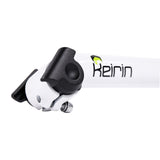 Keirin Seatpost 31.6x350 Head S.B.Bk Tube White