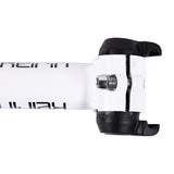 Keirin Seatpost 31.6x350 Head S.B.Bk Tube White