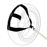 Bike It Tiedown Wheel Brace Black