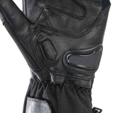 Bike It ''Triple Black'' All-Seasons Motorcycle Glove - Large