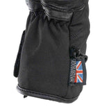 Bike It ''Triple Black'' All-Seasons Motorcycle Glove - Large