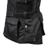 Bike It 'Triple Black' Waterproof Adventure Motorcycle Jacket - XXXXL