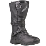 Bike It 'Triple-Black' Motorcycle Adventure Boot (Black) - UK11 / EUR 45