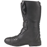 Bike It 'Triple-Black' Motorcycle Adventure Boot (Black) - UK11 / EUR 45