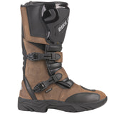 Bike It 'Triple-Black' Motorcycle Adventure Boots (Brown) - UK7 / EUR41