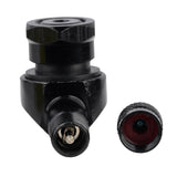Bike It Aluminium 90A Tubeless Valve 11.3mm (Black - 1 Piece)