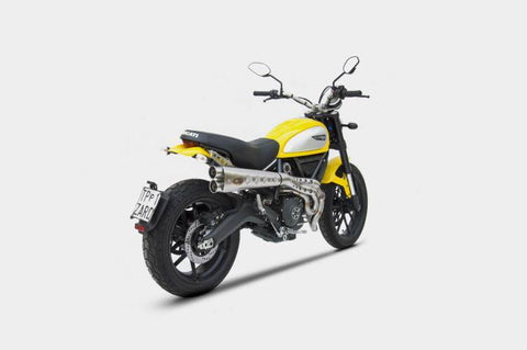 Ducati Scrambler Exhaust Zard High Mounted Special Edition Full system Racing Kit