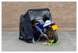 Armadillo Motorcycle Garage Shelter - Small (270cm X 105cm X 155cm)
