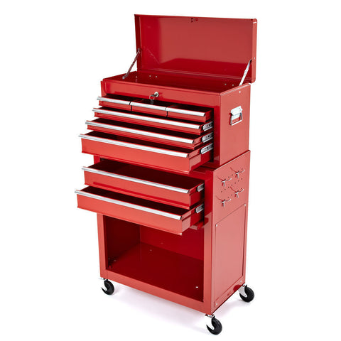 Bike It Rolling Tool Cabinet With Top Chest
