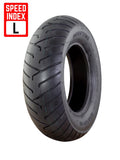 Cougar 130/90-10 Tubeless Tyre - D822 Or D805 Tread Pattern
