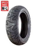 Cougar 130/70-12 Tubeless Tyre - M930 Tread Pattern