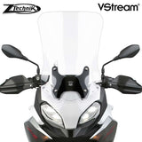 The BMW F900XR Windscreen V-stream Windshield Ztechnik Z2388 Clear Touring Screen 2020 is a full-sized touring screen for F900XR riders who take their bikes on long-distance tours. This windscreen provides excellent wind protection, even for taller riders. Z-Technik's hardcoated Polycarbonate windscreens are super strong - they are over 20x more resistant to scratches and cracks, and 200x more resistant to impacts than regular acrylic.