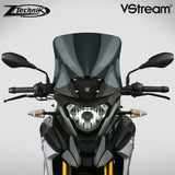 The BMW G310GS Windscreen V-stream Windshield Ztechnik Z2360 Dark Tint Sport Screen 2017 Up is designed for highway wind and weather protection for the adventure rider who finds himself on the highway more than off road.   ZTechnik revolutionises windscreen performance with its VStream windshields. While creating a comfortable ride for the BMW sport touring rider, ZTechnik introduces quiet into the equation.