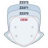 BMW S1000XR Windshield VStream+ Windscreen Ztechnik Z2371